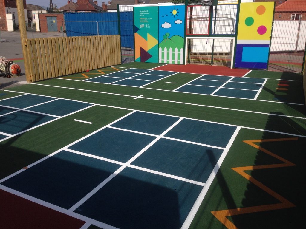 School Play Area Painting